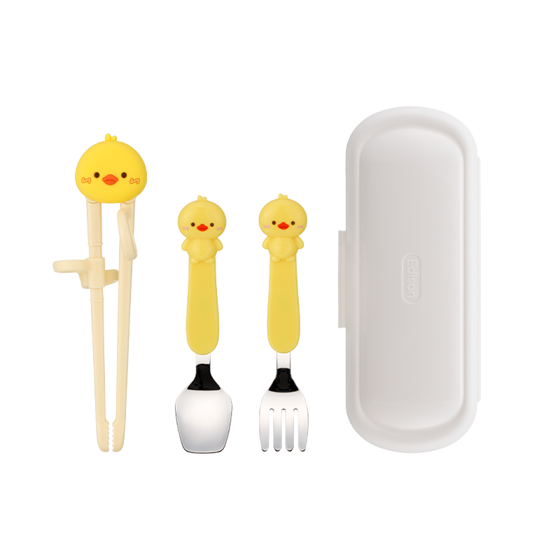 Edison Friends Customized Chopsticks Spoon & Fork Case Set