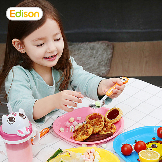 Edison Friends 3 Pieces Baby Plate Set