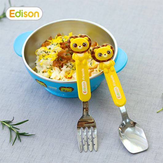 Edison Friends Spoon & Fork Case Set for Kids