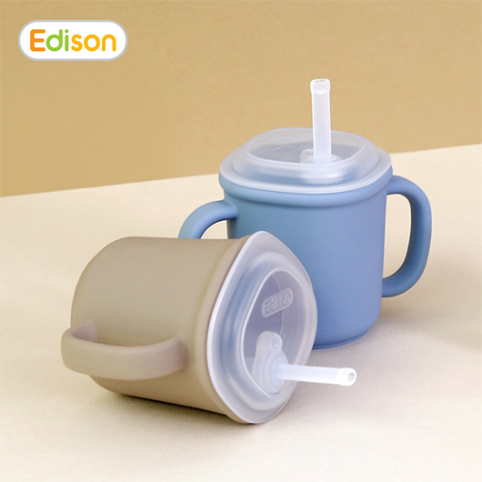 Edison Silicone Straw Cup