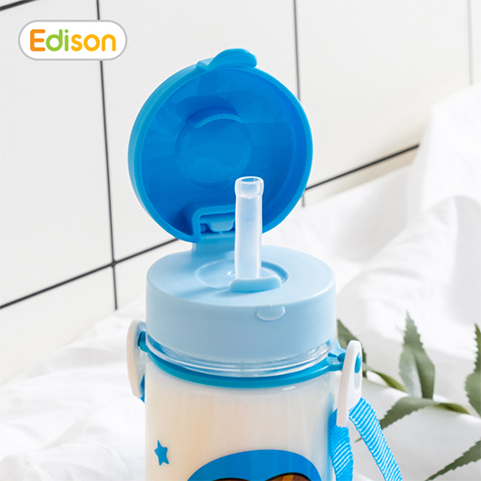 Edison Friends No-Spill Ecozen Straw Cup