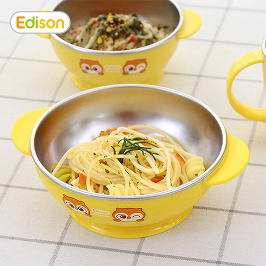 Edison Friends Non-slip Stainless Soup Bowl