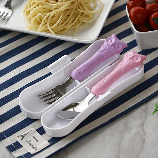 Edison Spoon & Fork Case Set for Baby