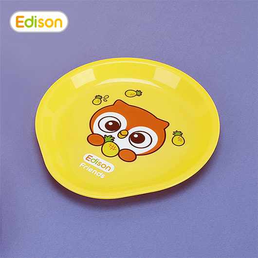 Edison Friends 3 Pieces Baby Plate Set