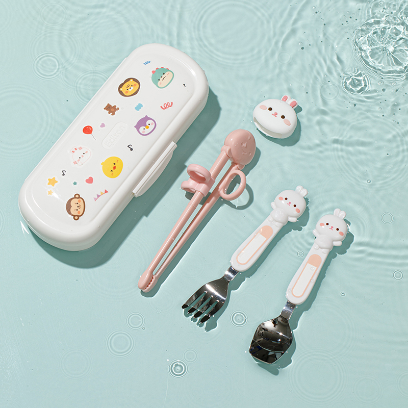 Edison Friends Customized Chopsticks Spoon & Fork Case Set
