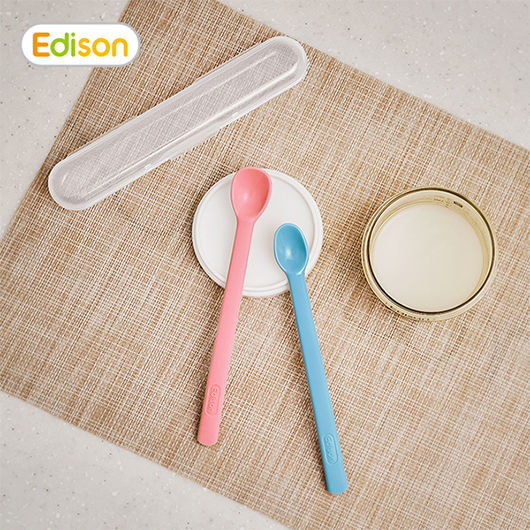 Edison Silicone Feeding Spoon Case Set