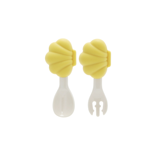 Edison Self - Feeding Silicone Spoon & Fork Case Set(Octopus & Clam)