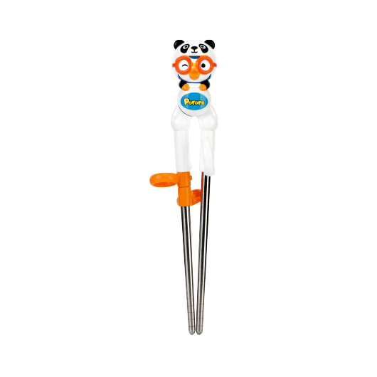 Edison Stainless Chopsticks Pororo Panda 1st Step